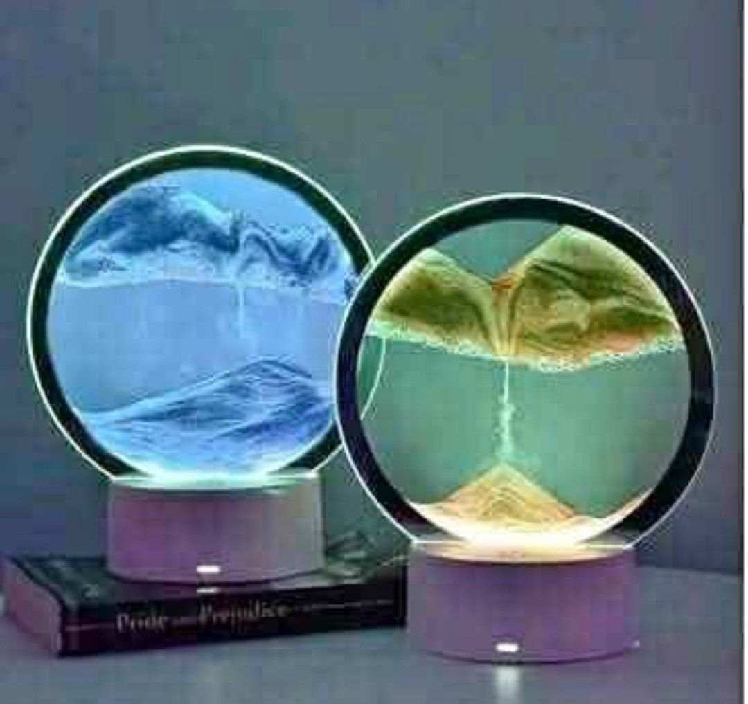 Dynamic Moving Sand Art Lamp