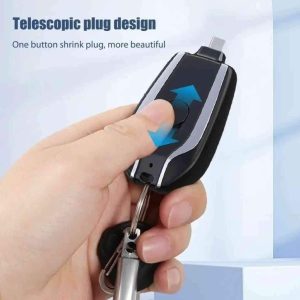 Keychain portable Mobile phone charger power bank(,1500mah)