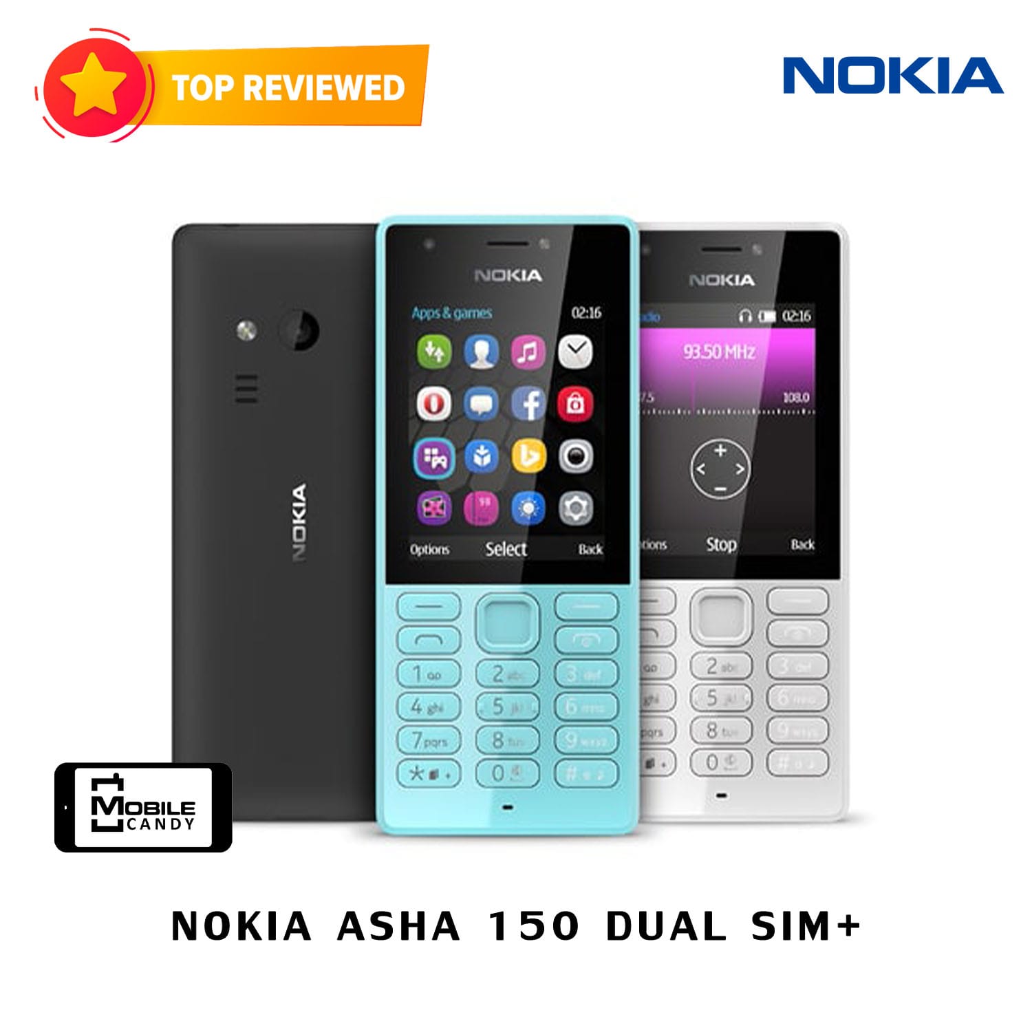 Nokia Asha 150 Dual Sim Refurbished